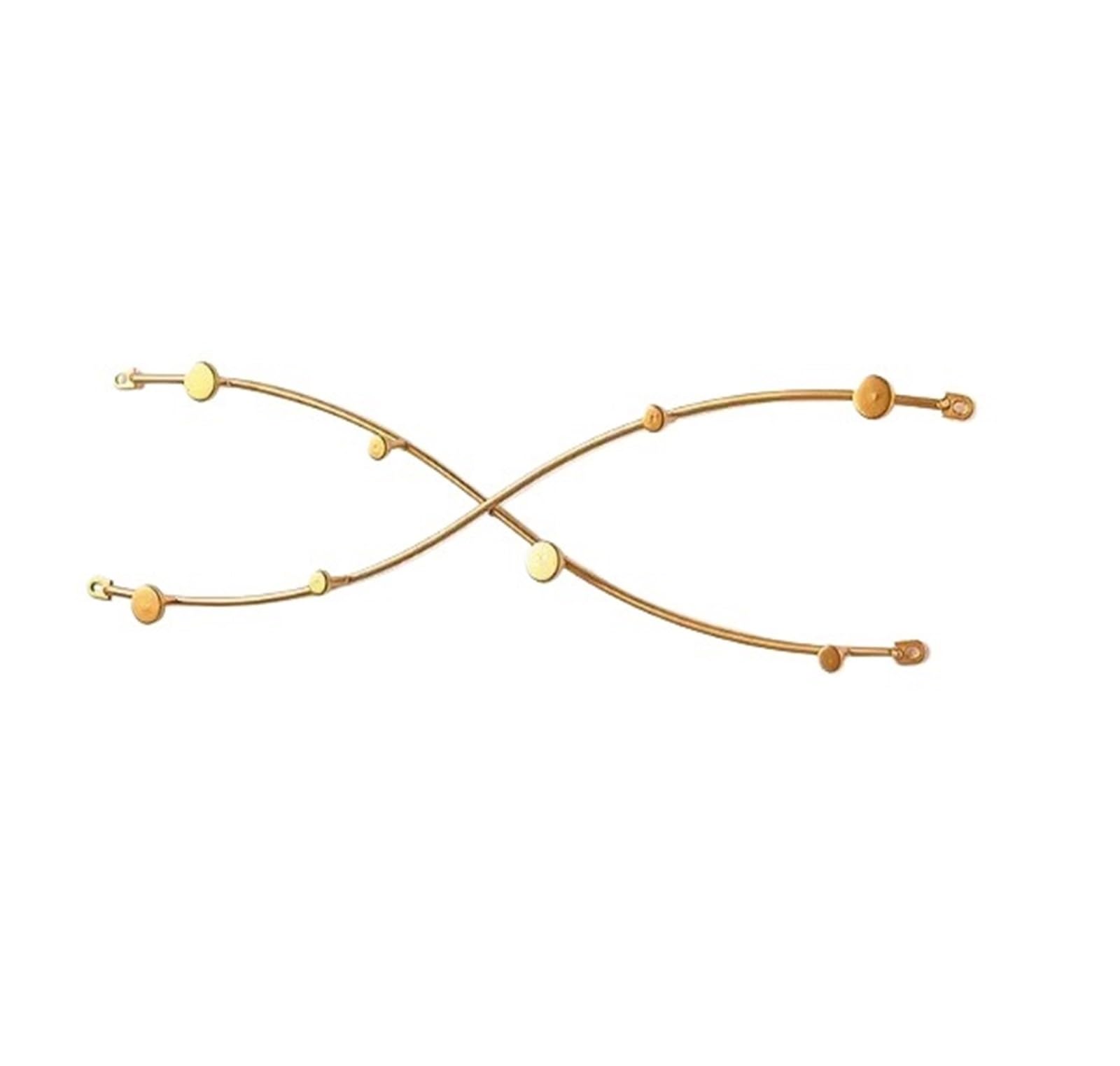 E7v2t9k6 Gold Wall Coat Hanger Creative Wrought-Iron Wall-Mounted Coat Rack, Suitable For Any Wall And Style Space-Saving
