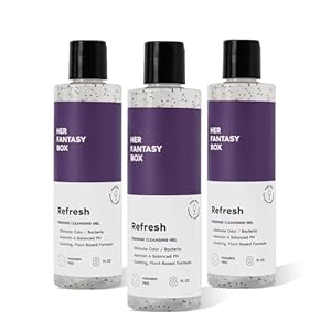 Refresh Plant Based Yoni Gel Wash (pH Balancing) – 3 Pack