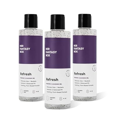 Her Fantasy Box | Refresh Plant Based Yoni Gel Wash (pH Balancing) - 3 Pack