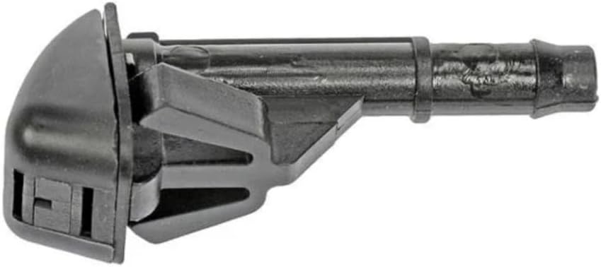 KarParts360 For Ford Expedition 1997 98 99 00 01 2002 Windshield Washer Nozzle | Made Of Plastic | Black | 0.303 Inches Hose Port Diameter | Replacement For F65Z17603AC