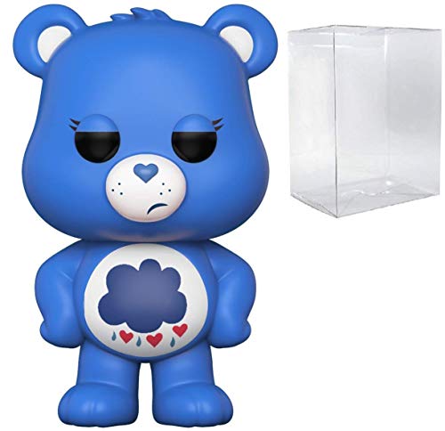 Funko Pop! Animation: Care Bears - Grumpy Bear Vinyl Figure (Includes Compatible Pop Box Protector Case)