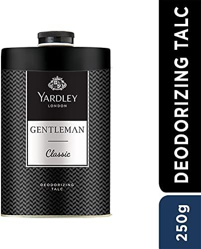 Yardley London Gentleman Classic Talcum Powder 250 g. 8.8 oz, Masculine Fragrance