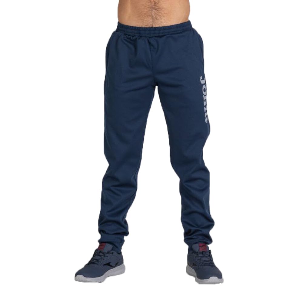 Joma Pantaloni Chandal Uomo, 4 a 3XL – Morbidi e Caldi con Vita Elastica, Tasche e Polsini alla Caviglia – Suez