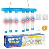 juegos palabras cruzadas en español 【Juego de Entrenamiento con Luz】Juguete de entrenamiento con bastón tiene una luz en el bastón que parpadea para crear una experiencia interactiva. Juego de caer palos Incluso en la oscuridad, no afecta el progreso del juego. Además, cuenta con una función de sonido que añade diversión y mejora la experiencia de juego. Es pequeño y portátil, fácil de transportar, y puedes realizar emocionantes desafíos de reacción en cualquier momento y lugar