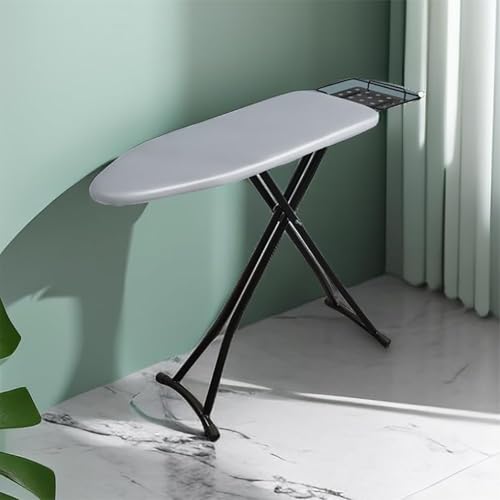 アイロン台 スタンド式 コンパクト 折り畳み 衣類 洋服用 安定 スチール採用 快適に収納 省スペース 便利デザイン アイロンレスト 家庭用 業務用(スチール製)