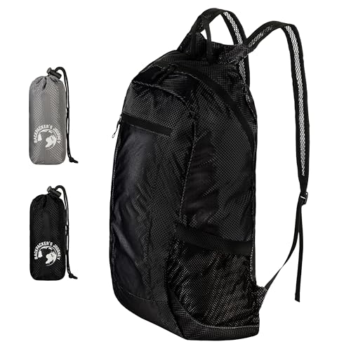 Foldable backpack sac à dos pliable et léger pour voyage de backpacking