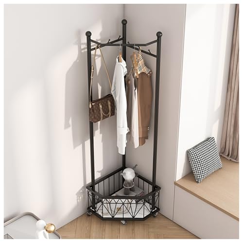 Porte-manteau d'angle d'entrée pour accueillir vos invités avec élégance
