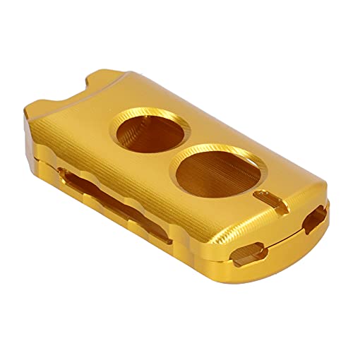 Aramox Capa protetora de chave, capa protetora de chaveiro, liga de alumínio CNC adequada para Yamah