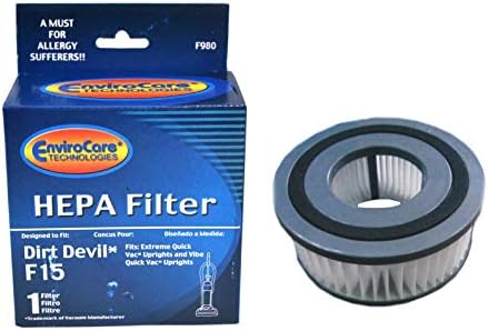 EnviroCare Premium HEPA Filtration Replacement Vacuum Cleaner Filter for Dirt Devil F15 Vacuums image 2