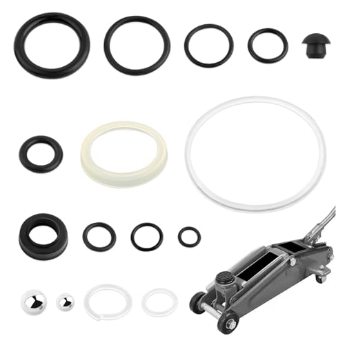 16PCS Hydraulic Jack Seal Kit,3 Ton Floor Jack Parts Kit
