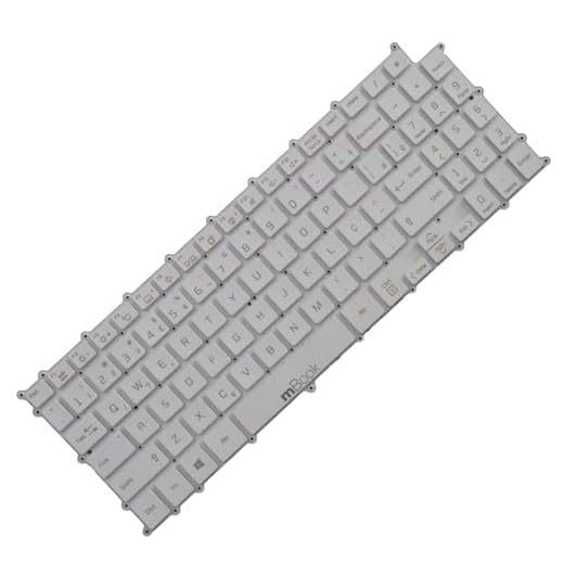 Teclado para notebook compatível com LG Gram 15z980-g