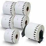 Etiquetas se hacen con papel térmico blanco.