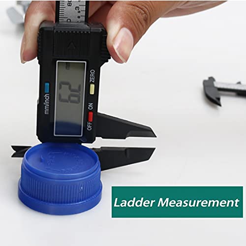 Digital Calipers,Electronic Digital Calipers,Yklsxkc Lcd Screen Displays 0-6"Caliper Measuring Tool,Inch And Millimeter Conversion, Suitable For Jewelry Measurement And 3D Printing #TOP5
