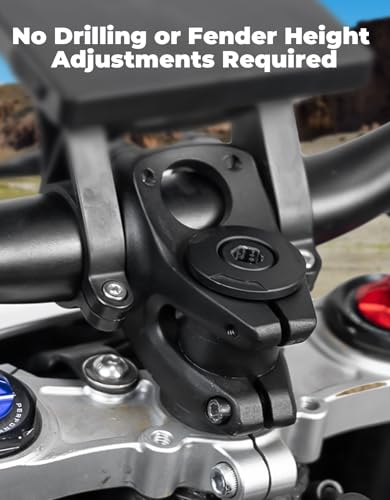 Image of KEMIMOTO Handlebar Stem Lock for Bar Mount Stem Cap Stem Spacers Stem Bolt | Electric Bike Handlebar Stem Top Cap Base, Extended Nut Fit for Surron Light Bee, E-Ride Pro, Talaria Sting / XXX