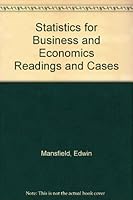 Statistics for Business and Economics Readings and Cases 0393950662 Book Cover