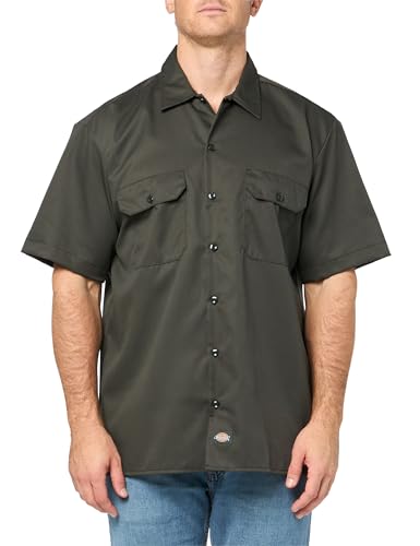 Dickies Men's Big-Tall Short-Sleeve Work Shirt