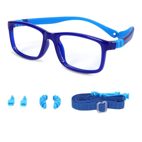 BiBiBear Unbreakable Glasses for Kids Age 2-15