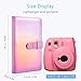 Ablus 96 Pockets Photo Album for Fujifilm Instax Mini 11 90 70 9 8+ 8 LiPlay Instant Camera, Polaroid Snap SnapTouch PIC-300 Z2300 Instant Camera & Zip Instant Printer(Magic pink)