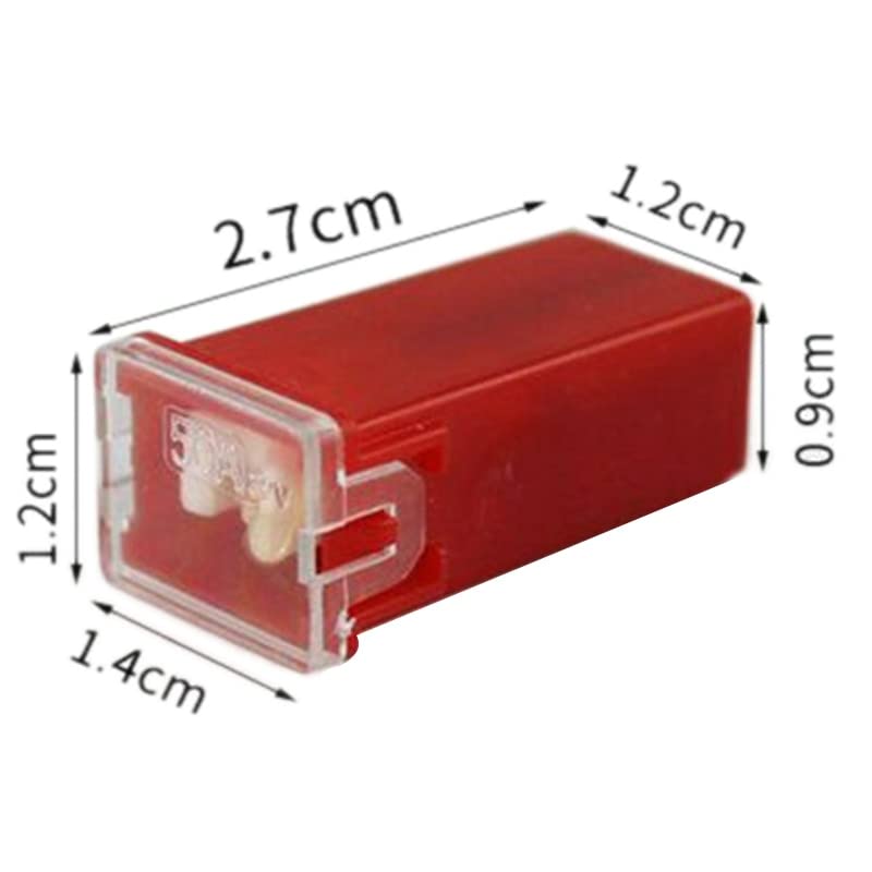 Fusible PAL F2828-Z kit FMX de cartucho largo de cobre 20A 30A 40A 50A 60A para repuesto de auto 4