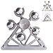 Produktbild DMaos Ferris Wheel Fidget Spinner, Kinetic Desk Toys Spin mit Ständer, Metall Edelstahl, Premium Geschenk Figit Spielzeug für Erwachsene Kinder