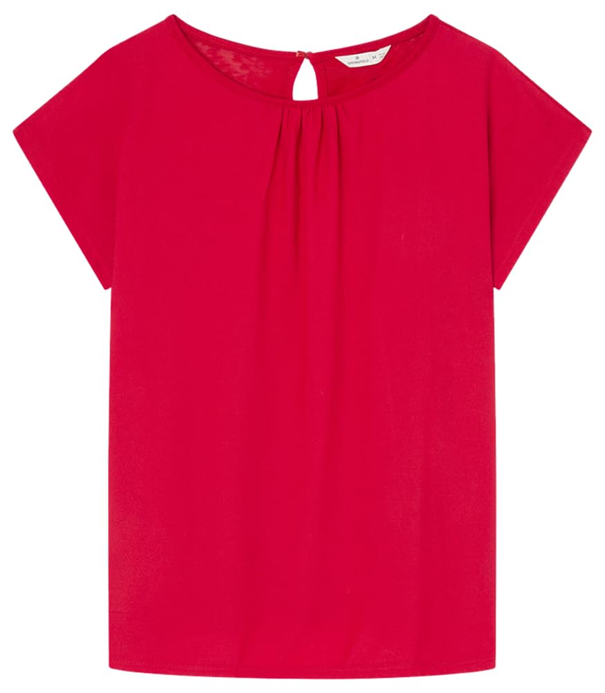 Springfield Bimateria Frunces Women's T-Shirt, Red Standard, M