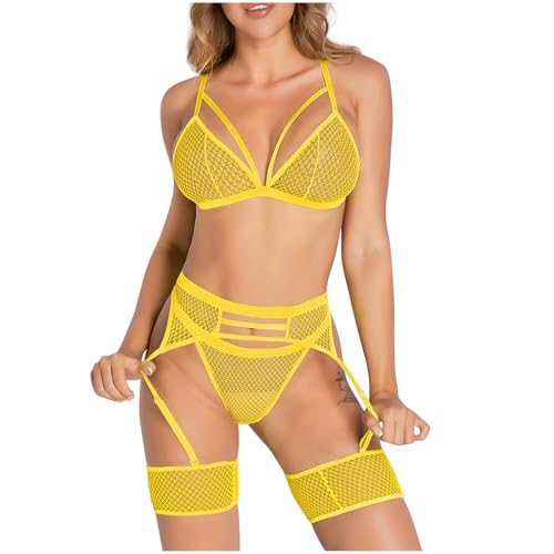 Sexy Lingerie for Women Lingerie Set with Garter Belt Spaghetti