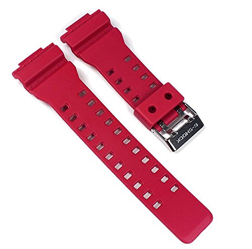 Preisvergleich Produktbild Casio G-Shock Uhrenarmband Resin Rot GA-110 GA-100 10395226