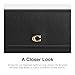 Coach Polished Pebble Leather Essential Medium Flap Wallet