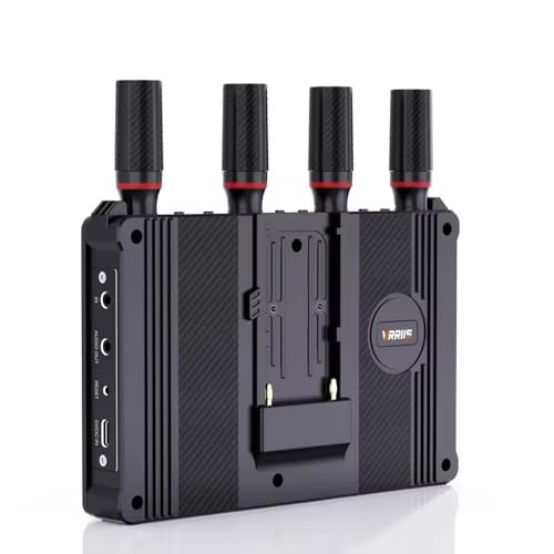 Image of 5G 400M Wireless Transmission System Dual HDMI Video Transmitter and Receiver Extender with LCD Screen for Camera Live Streaming EPL-WL083P