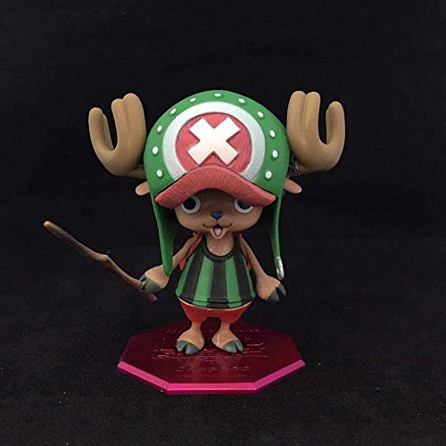Una Pieza de Anime Estatua de Juguete Modelo de Muñeca de PVC Hermosa Colección de Decoración de Anime Artesanía Juguetes Regalo de Cumpleaños Qiao Ba q Edición @ Camouflage Green Cover