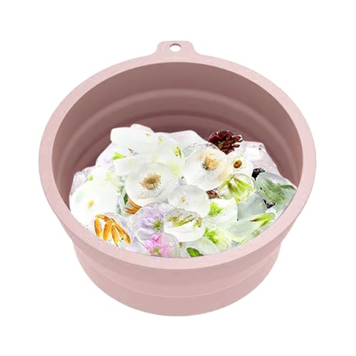 Ice Face Bowl - Lavabo de silicona para piel | Cuenco de enfriamiento facial de belleza | Herramienta facial reafirmante para la rutina diaria, vacaciones, hotel, hogar, viajes de negocios