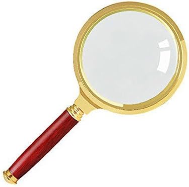 Ardisle 90mm Handheld Magnifier Magnifying Glass Glasses Loupe Reading Jewelry Aid Big Large