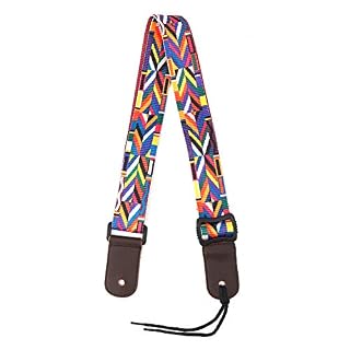 Sangle de guitare réglable, ceinture de sangle en PU colorée pour accessoires d’instruments de musique pour ukulélé… - Les Beatles, Paul McCartney, John Lennon, RIngo Starr, George Harrison