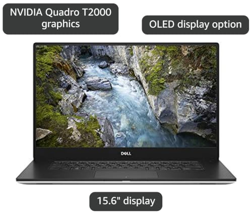 Image of Dell Precision 5540 15.6 inch Mobile Workstation - Intel Core i7-9850H - 8GB RAM - 512GB SSD - Platinum Silver