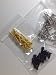 24 each Guitar Pickguard Backplate Screws Black Gold Chrome #4 x 11mm
