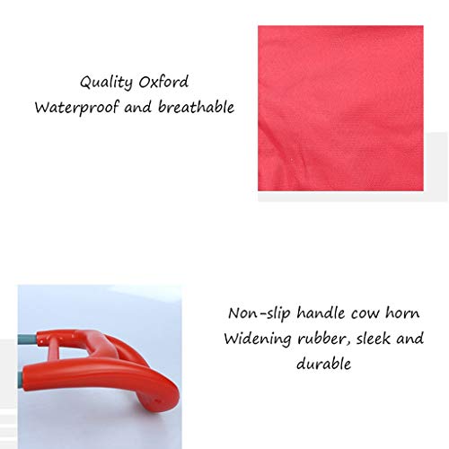 Einkaufstrolley Zweirädriger Einkaufswagen Zusammenklappbarer tragbarer Einkaufswagen Abnehmbarer Hauptwagen… – Bild 4