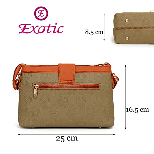 Image of EXOTIC embosed Cross Body Sling Bag for Girls /Women