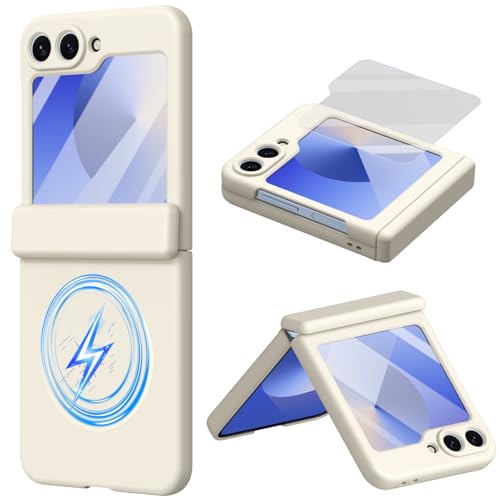 Coque Samsung Galaxy Z Flip5 anti rayure avec protection charnière aimantée
