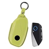 Jinhon Custodia per chiave in pelle di pecora adatta per BMW Serie 2 5 G60