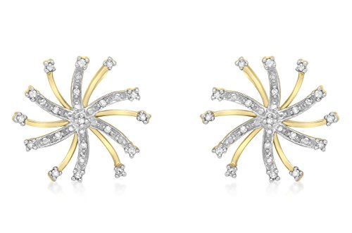 Preisvergleich Produktbild Carissima Gold Damen - Ohrringe 375 Rundschliff Diamant 1.58.995G