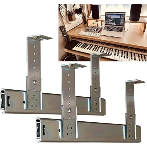 Nicffdi �L�[�{�[�h ���[�� �d�q�s�A�m�A�N�Z�T�� �����o�� �X���C�h���[�� �A2�i �ϋv �ό`�Ȃ� �I �X���C�h ���� ���ʎ��t�� �T�|�[�g���[���A�ϏՌ� �{�[���x�A�����O �����i�[ �f�X�N�� �� �����o�� ��t���A�ݒu�ȒP 35cm 40cm 