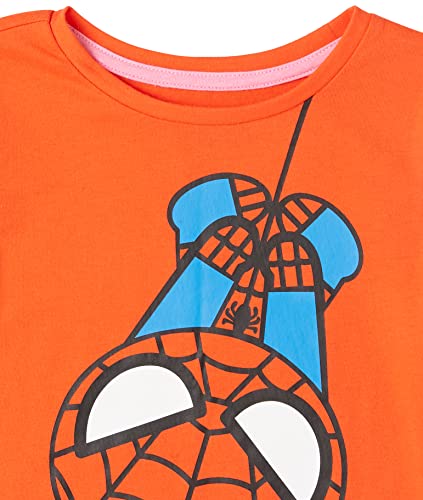 Amazon Essentials Disney | Marvel | Star Wars Girls and Toddlers' Long-Sleeve T-Shirts (Previously Spotted Zebra), Pack of 43