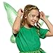 Funcredible Green Fairy Wings, Fairy Crown and Glitter - Fairy Costume Accessories - Butterfly Costume for Women and Girls - Halloween Costumes for Women