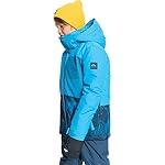 Quiksilver Silvertip Kids Jacket Brilliant Blue Parafinum Sz M (12) - Image 2