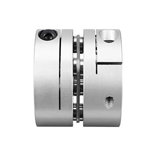 Uxcell A17110100UX0219 12Mm To 14Mm Bore One Diaphragm Motor Wheel Flexible Coupling Joint thumb #3
