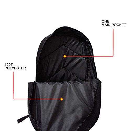 Primary Backpack with pencil Bag,3D Horse Pattern for Students Book Bag4