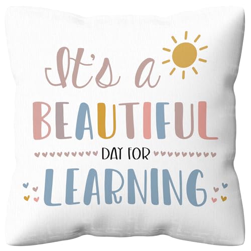 kdqua Capas de almofada Boho para sala de aula 45 x 45 cm, decora...