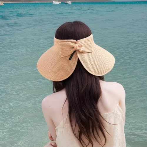 Visera para mujer con ala ancha para sol miniatura 7