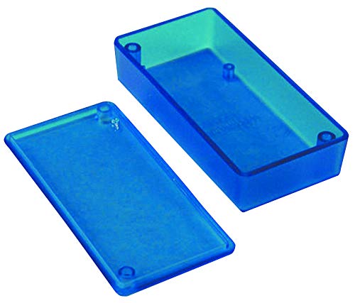 1551KTBU - Plastic Enclosure, Miniature, IP54, Handheld, ABS, 80 mm, 40 mm, 20 mm, IP54 (Pack of 20) (1551KTBU)