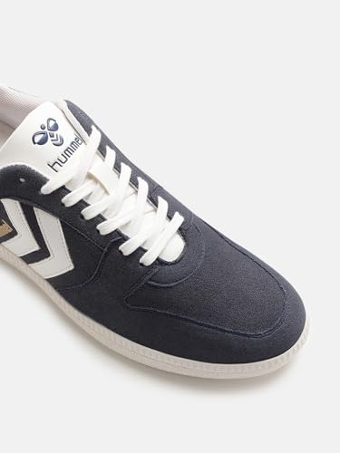 Image of hummel Classic Verve Casual Suede Sneaker for Men Lightweight with Synthetic Suede Enhanced Comfort Cushioned Insole and Slip-Resistance Work and Play Business Casual Shoes